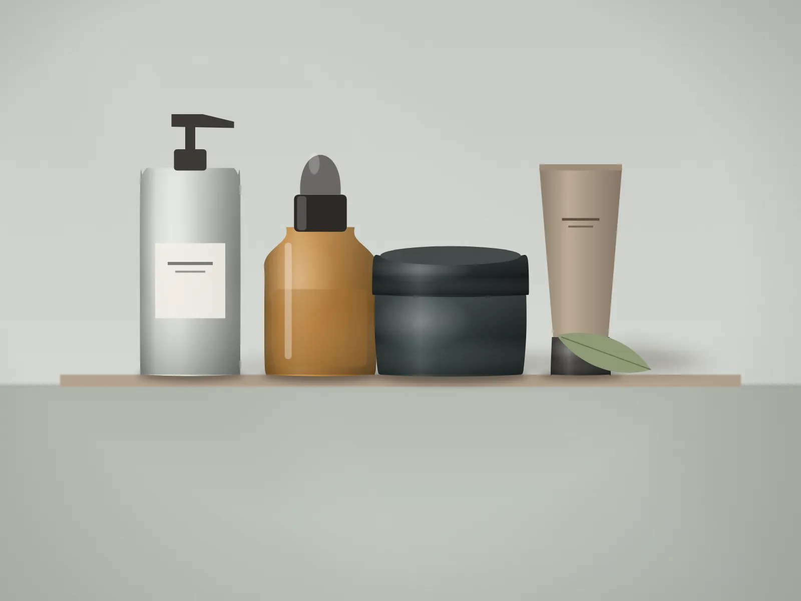 Styled set with 4 shoppable products